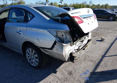 2017 Nissan Sentra Sv z USA, uszkodzony, nr VIN 3N1AB7AP5HL693328